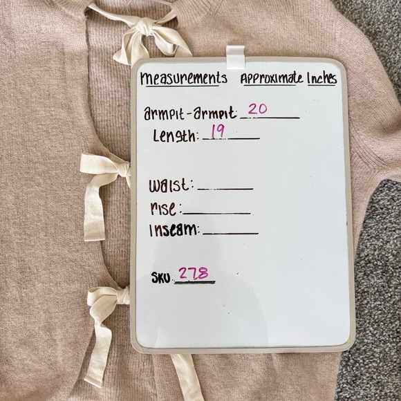 Zara Women's Size Large Bow Knit Cardigan Feminine Balletcore Romantic Soft Girl - Picture 14 of 14